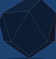 Tetrahedrally Stellated Icosahedron