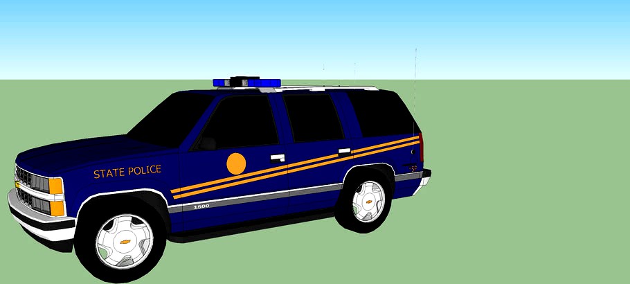 West Virginia State Police 1997 Chevy Tahoe