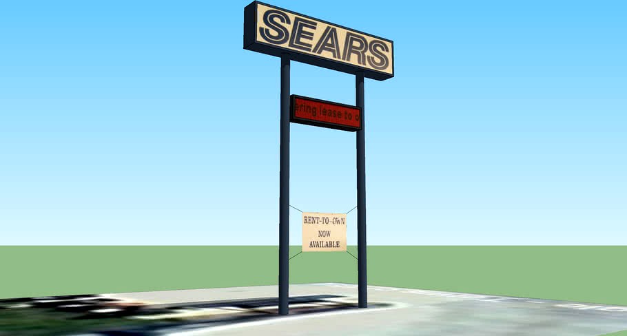 Sears Pylon Sign