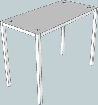 EMMESYSTEM CONSOLE TABLE