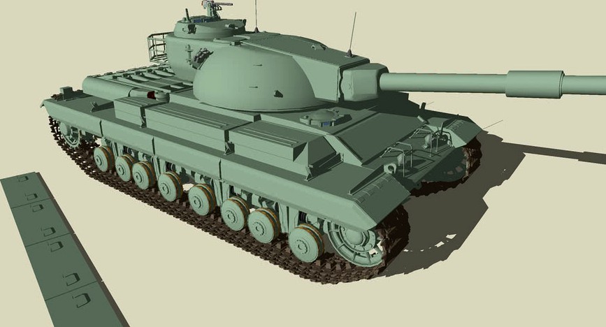 FV214 Conqueror Tank