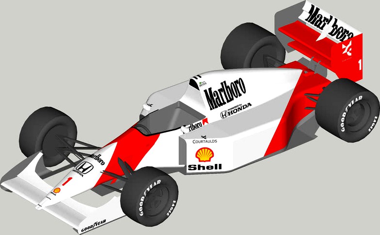 McLaren MP4/7A Honda
