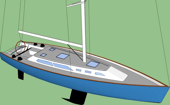 42 Foot Cruising Sailboat