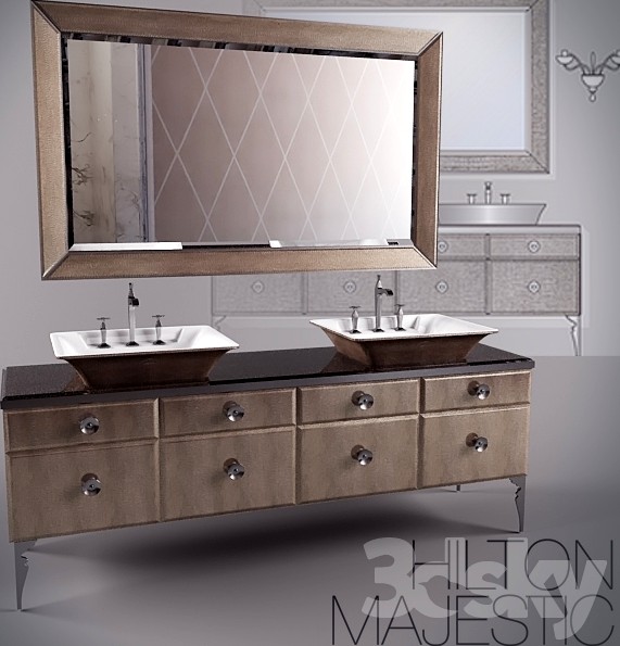 HILTON MAJESTIC vanity for bathroom