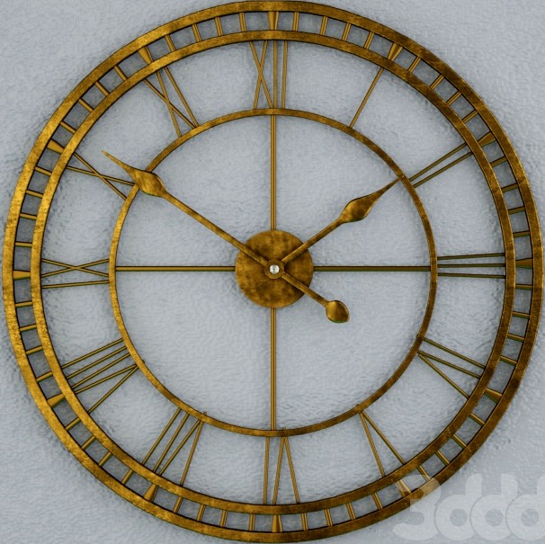 clock Wrought Iron