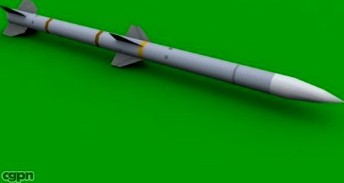 AIM-120 C3d model