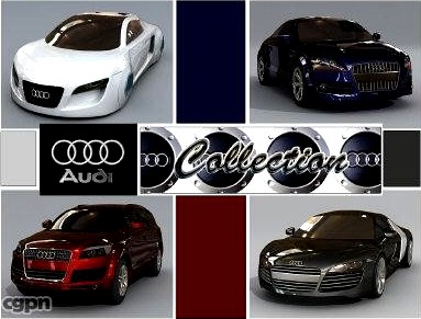 Audi collection3d model