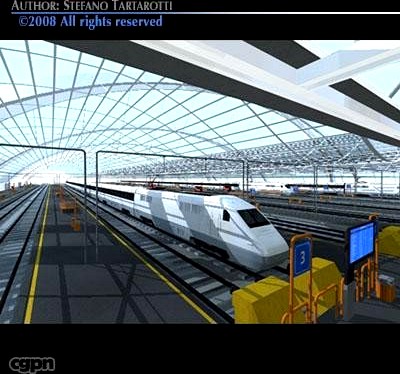 Central station3d model