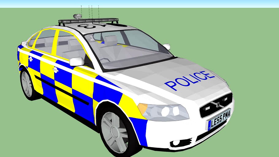 Volvo S60 UK traffic police car