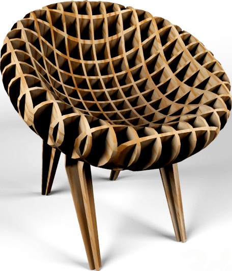 plywood chair