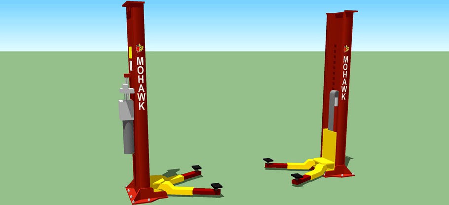 Mowhawk System1A two post vehicle lift