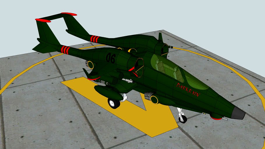 Boeing AV 173 Skyharrier Attack VTOL