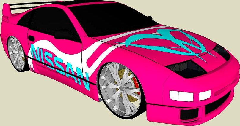 Tuned Nissan 300ZX