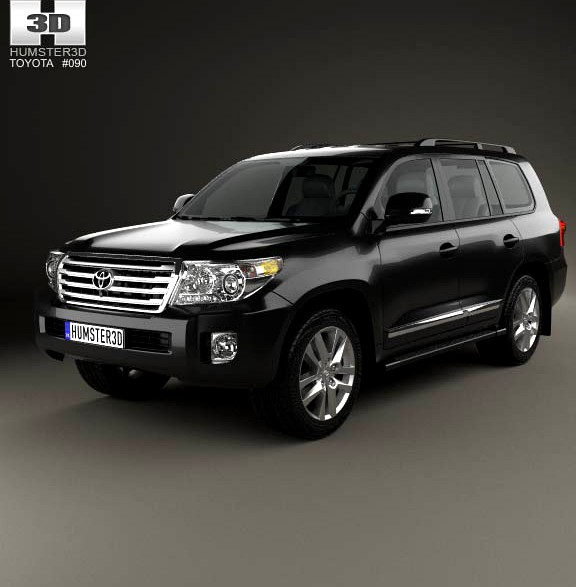 3D model of Toyota Land Cruiser (J200) 2013