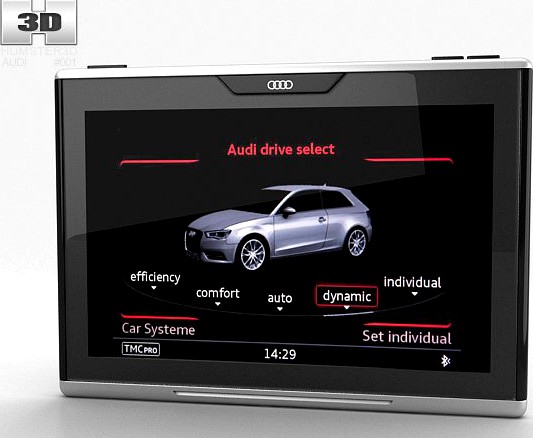 Audi Smart Display 3D Model