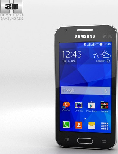 3D model of Samsung Galaxy V Black