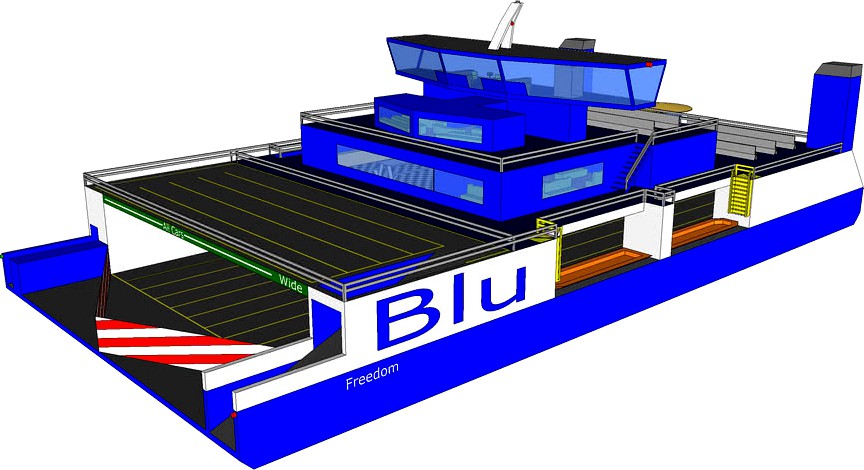 Blu Ferry, Freedom (fictional)