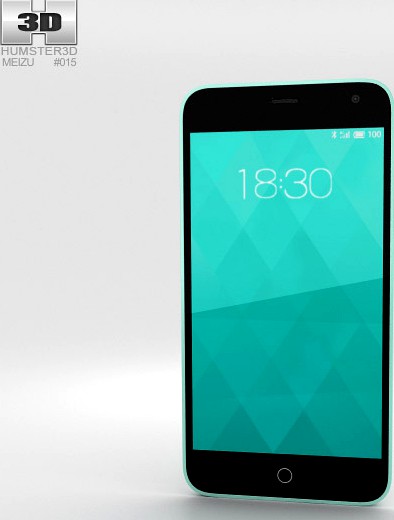 3D model of Meizu M1 Mint