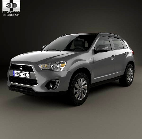 3D model of Mitsubishi ASX (RVR) 2013