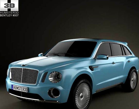 3D model of Bentley EXP 9 F 2012