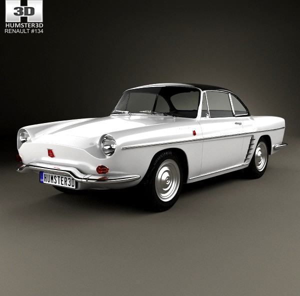 3D model of Renault Floride 1962