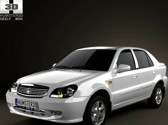 3D model of Geely CK (Otaka) 2011