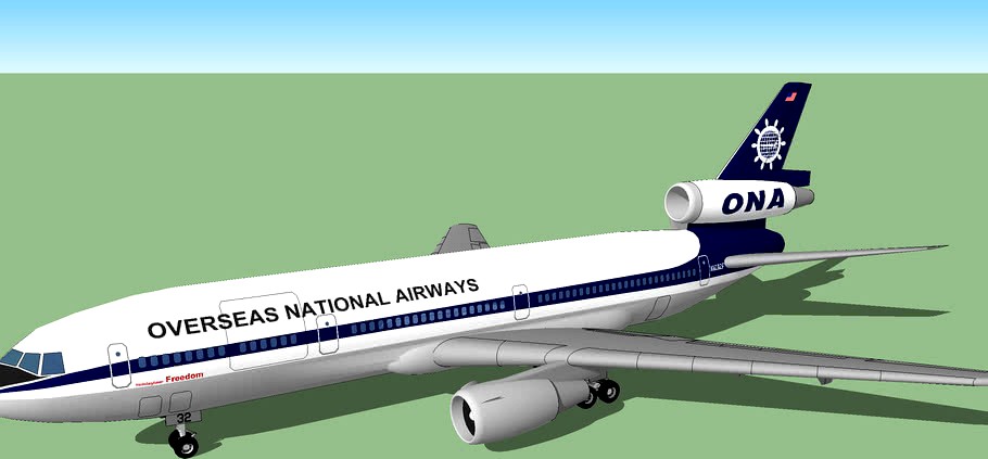 Overseas National Airways (ONA) (1975) - McDonnell Douglas DC-10-30CF