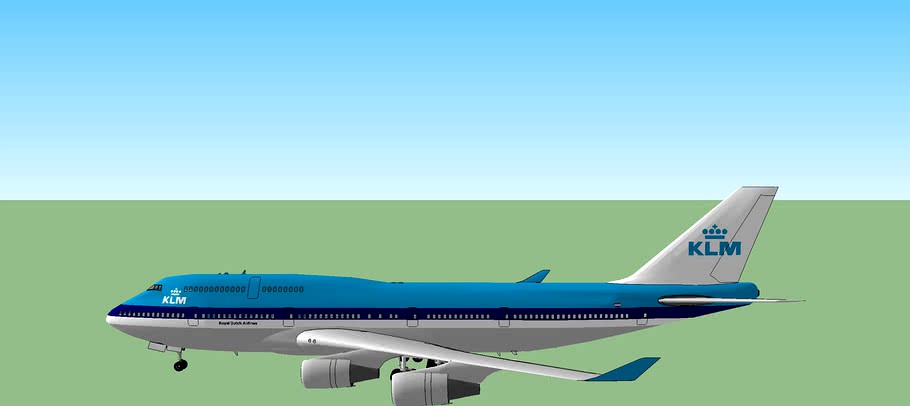 KLM Royal Dutch Airlines, boeing 747-400