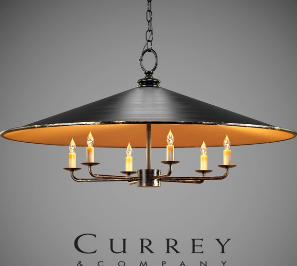 Brussels Pendant by Currey