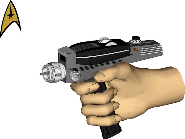 Star Trek Weapons - Original Series - Type 2 Hand Phaser (2266)