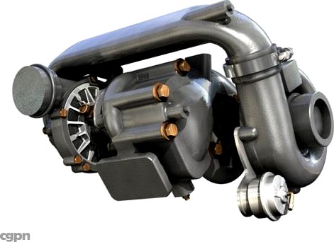 Turbocharger3d model