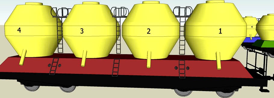 ČSD class Raj 'Rajka' or 'onion' to transport cement