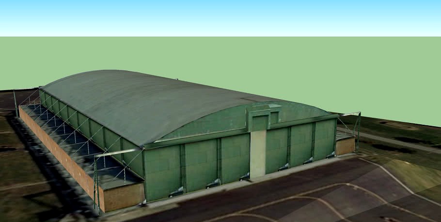 J Type Hangar, Colerne Airfield, Wiltshire