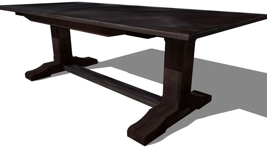 MADELEINE EXTENDABLE DINING TABLE, REF 565-8, Michel FERRAND