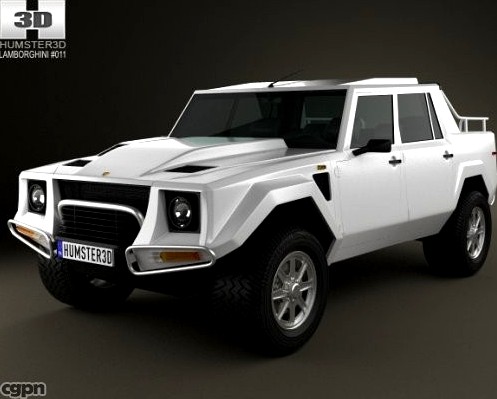 Lamborghini LM002 1986-19933d model