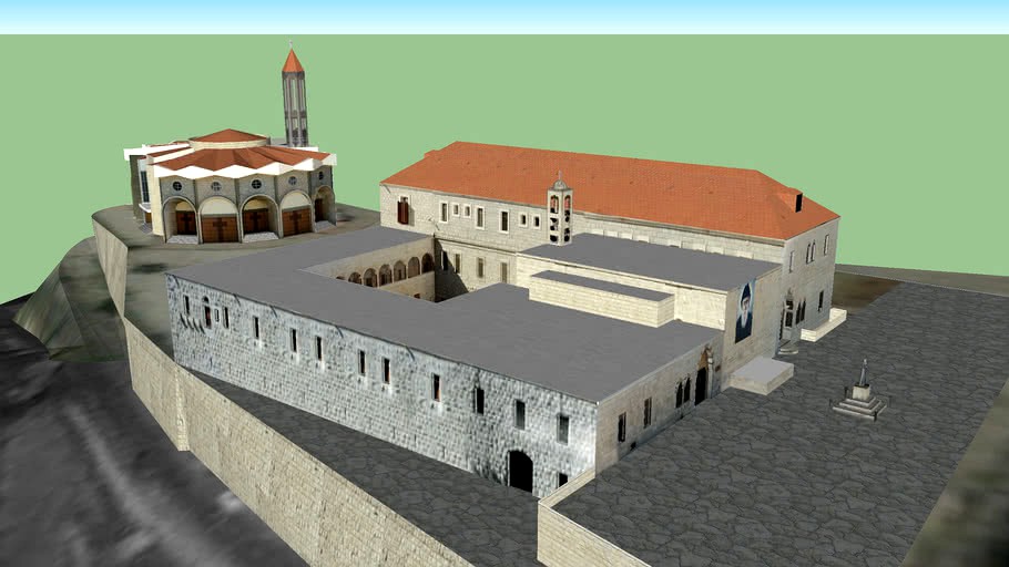 Mar Maroun Monastery, Mar Charbel Shrine