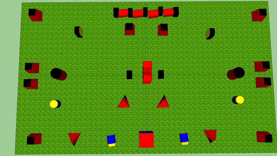 Field Layout 7 top view