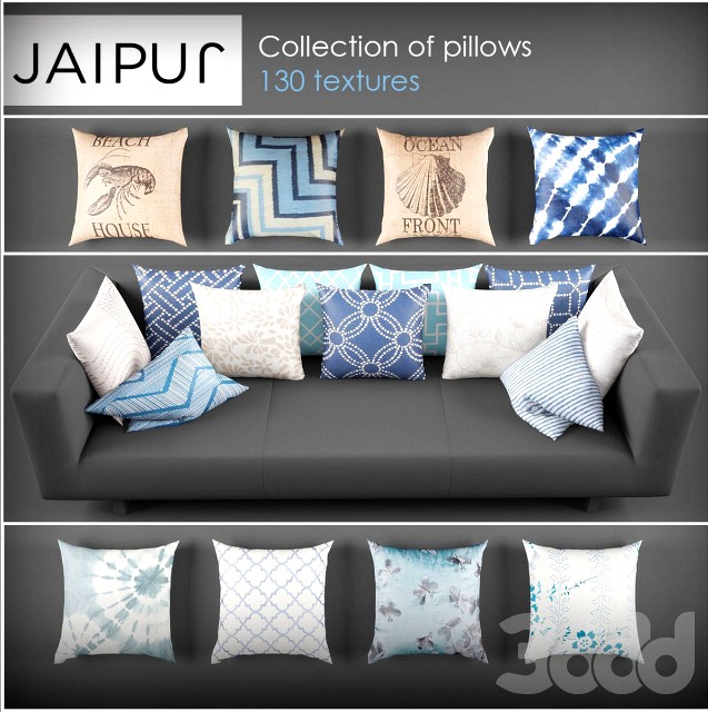 Collection of pillows Jaipur №2