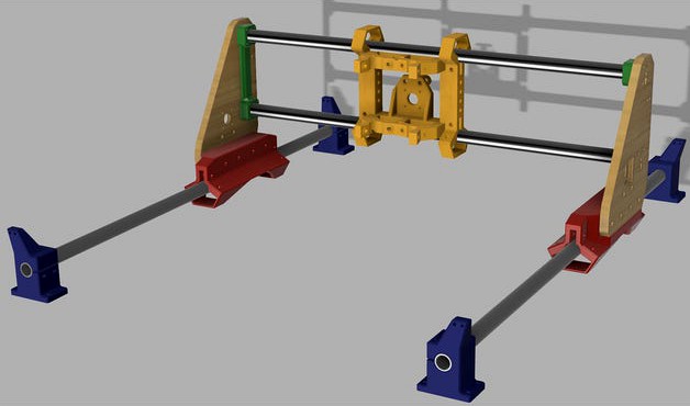 MPCNC gantry style conversion by Fab_ster