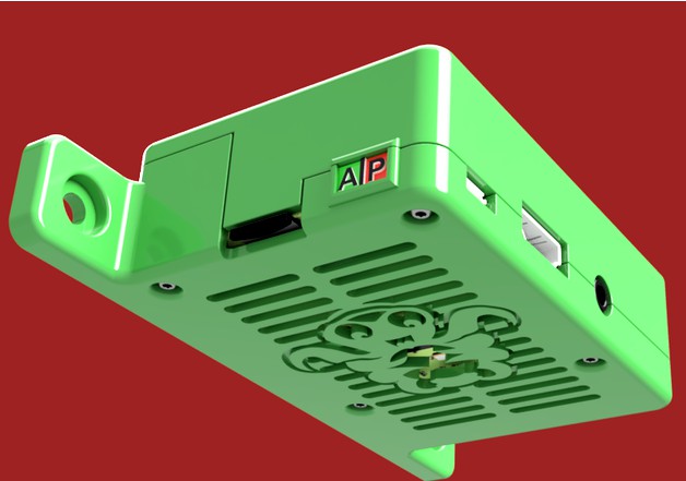 Raspberry Pi 3B+ Octoprint Case with Fan by ArtieH