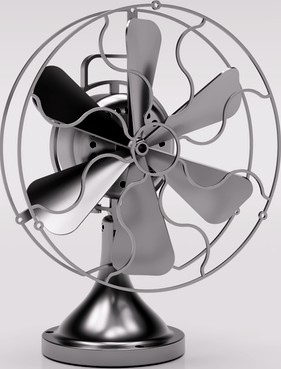 Fancy Oscillating Fan - Fully Printed by _AlexY