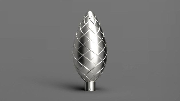 Christmas Bauble 01 (Vase Mode) by lichtzeichenanlage