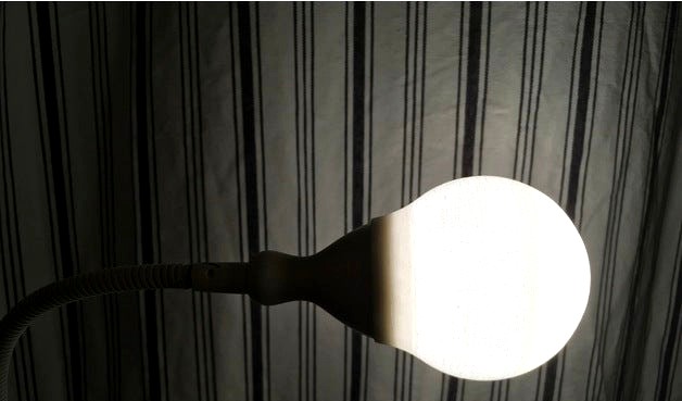 Diffusion cover for IKEA JANSJÖ lamp by higgsb0son