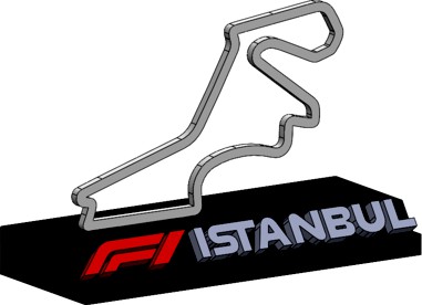 Formula 1 Turkish GP Istanbul Map by bedirhan_al