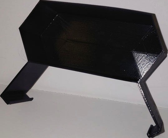 predator clip on tray - vase mode print by hhafq