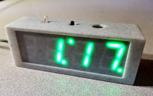 Improved Case for DIY "Talking Clock" Kit by mmotley