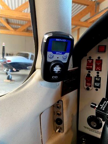 Mooney Ovation Aircraft CO Monitor Holder by tuercke_c