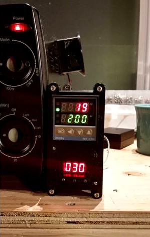 Oven Controller Box with PID and Timer by wcarver1