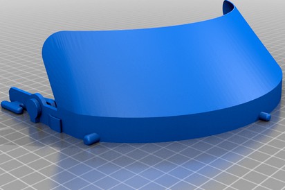 Flip Up Visor modification for DtM 3.1 Face Shield by atst133