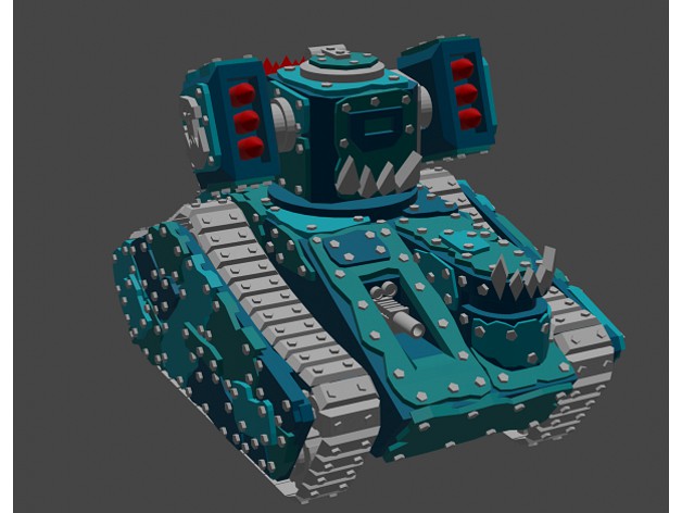 Puny little looted tank (Version B) by GetMePrintin